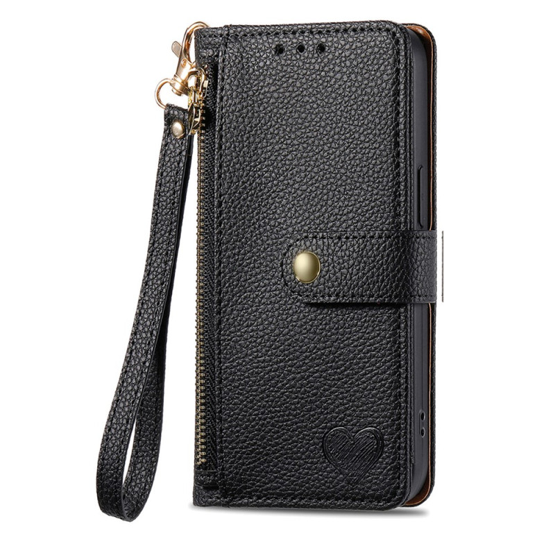 Capa para Oppo Find X9 Ultra 5G com bolso com fecho e proteção RFID