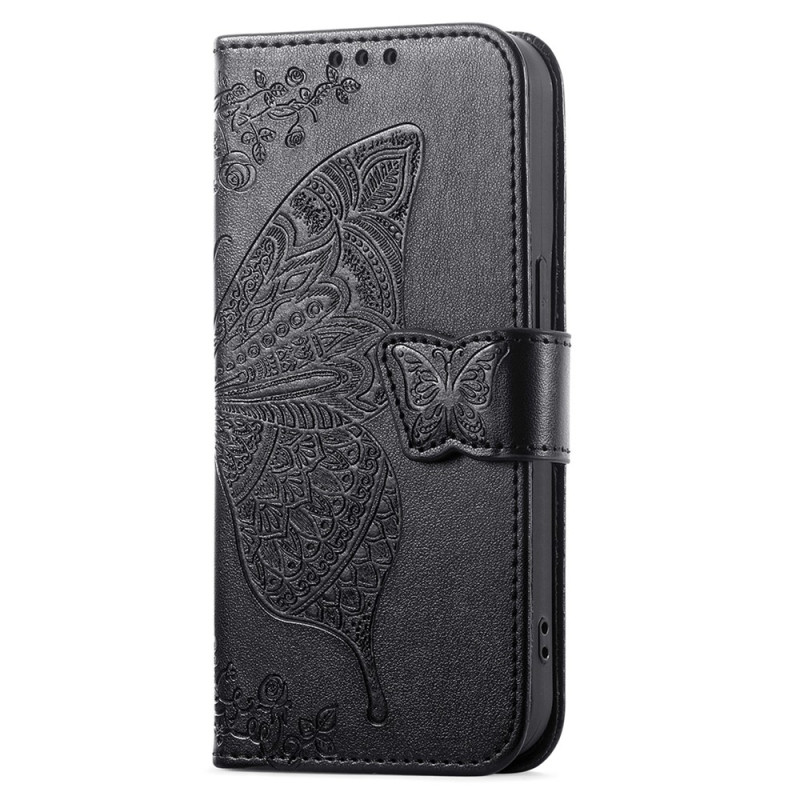 Capa para Oppo Find X9 Ultra 5G com padrão tribal de borboletas