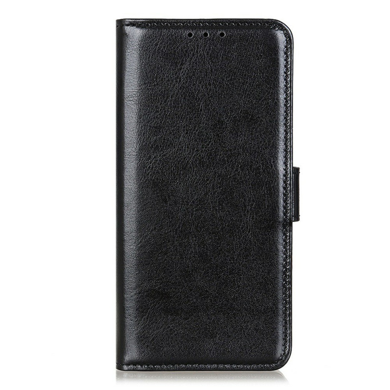 Capa para Oppo Find X9 Ultra 5G em imitação de couro envernizado