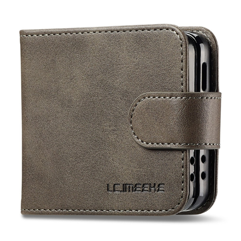 Capa tipo carteira para Samsung Galaxy Z Flip 8 da LC.IMEEKE