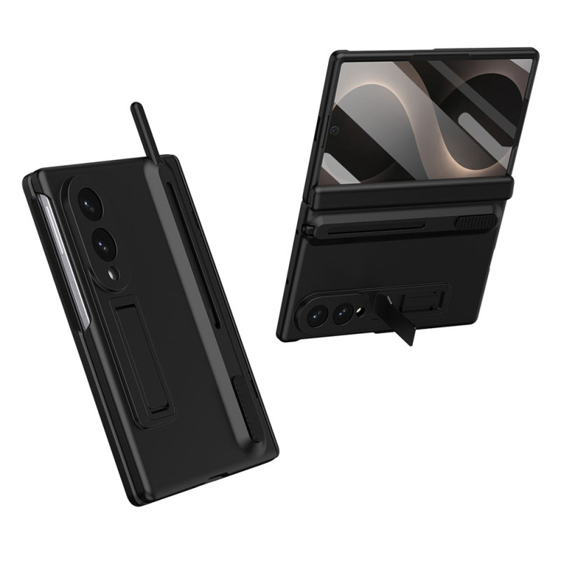 Capa para Samsung Galaxy Z Fold 8 com proteção da dobradiça, suporte e caneta