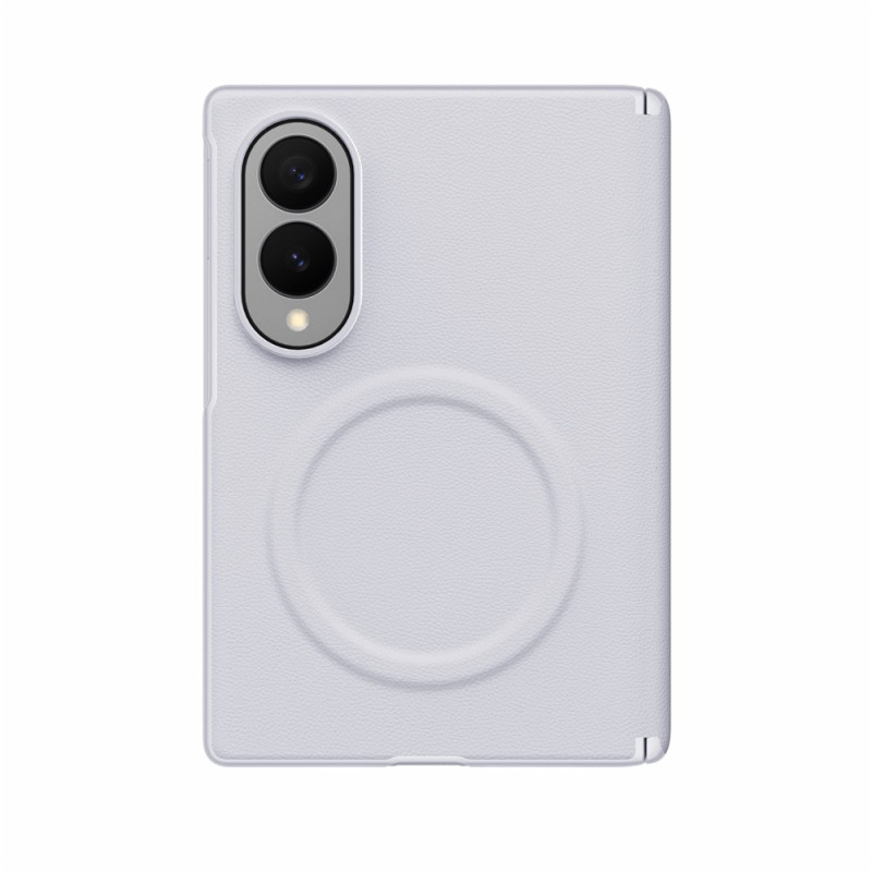 Capa magnética com efeito de couro para Samsung Galaxy Z Fold 8 com proteção para a dobradiça da GKK