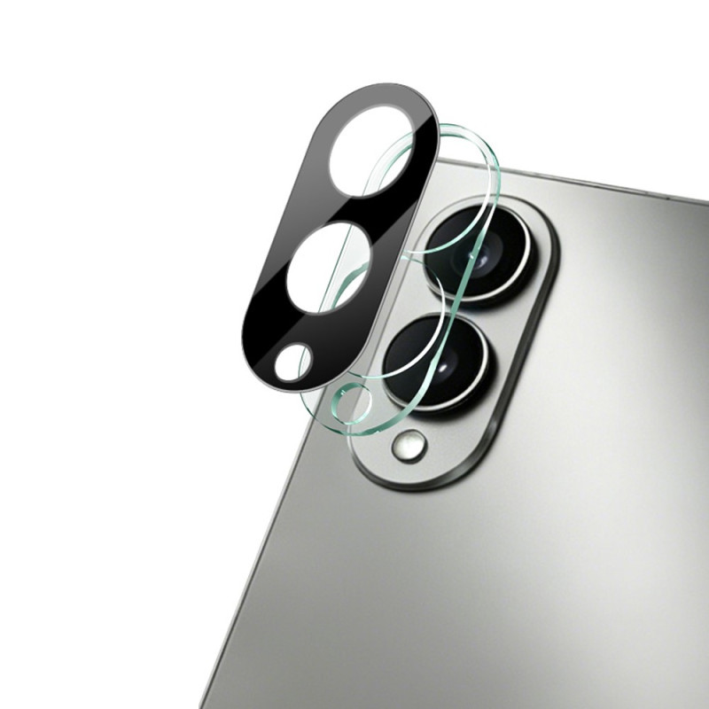 Protecção para lente de proteção em vidro temperado para Samsung Galaxy Z Fold 8 (versão preta)