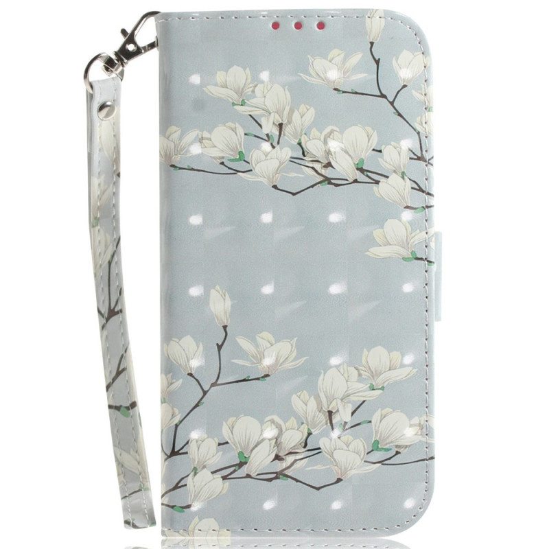 Capa para Samsung Galaxy A27 5G «Magnolias» com alça