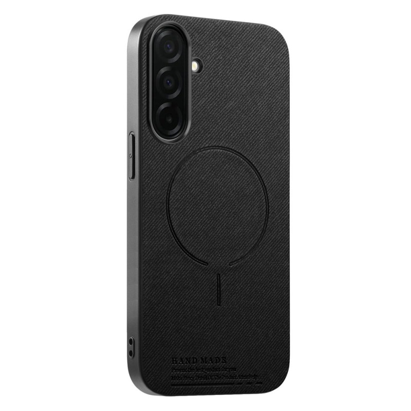 Capa magnética com efeito de tecido para o Samsung Galaxy A27 5G