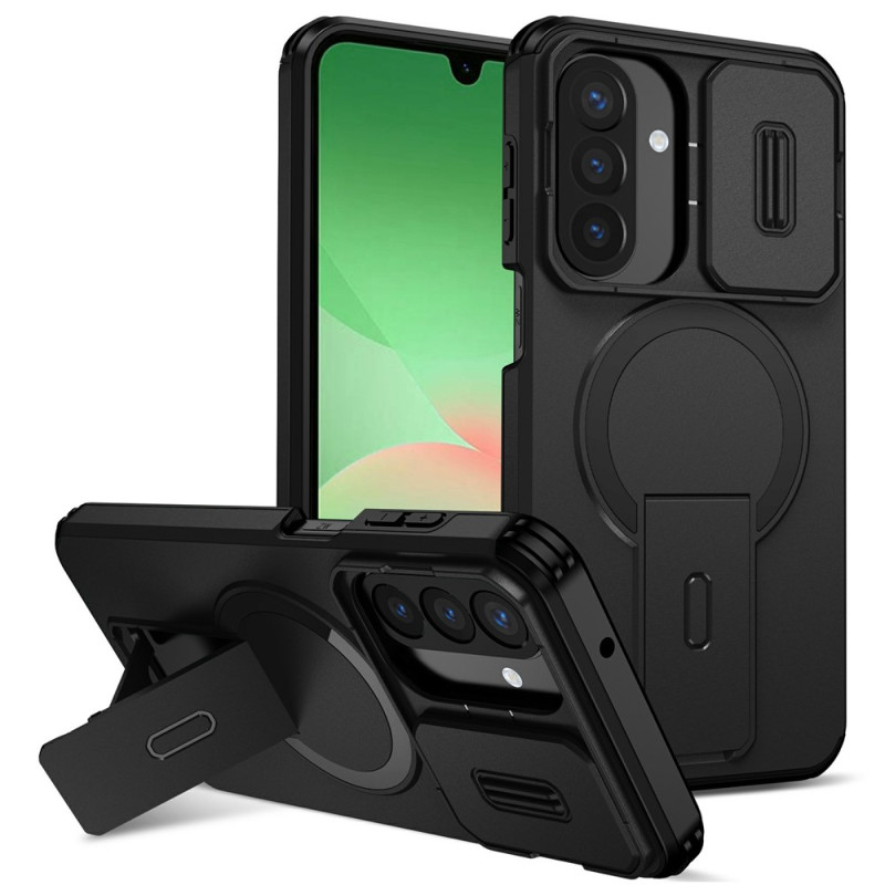 Capa para Samsung Galaxy A27 5G com proteção deslizante para a câmara e suporte integrado