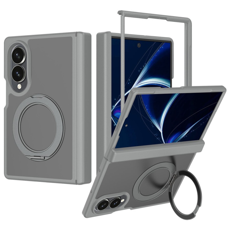 Capa magnética reforçada para o Samsung Galaxy Z Fold 8 com suporte giratório