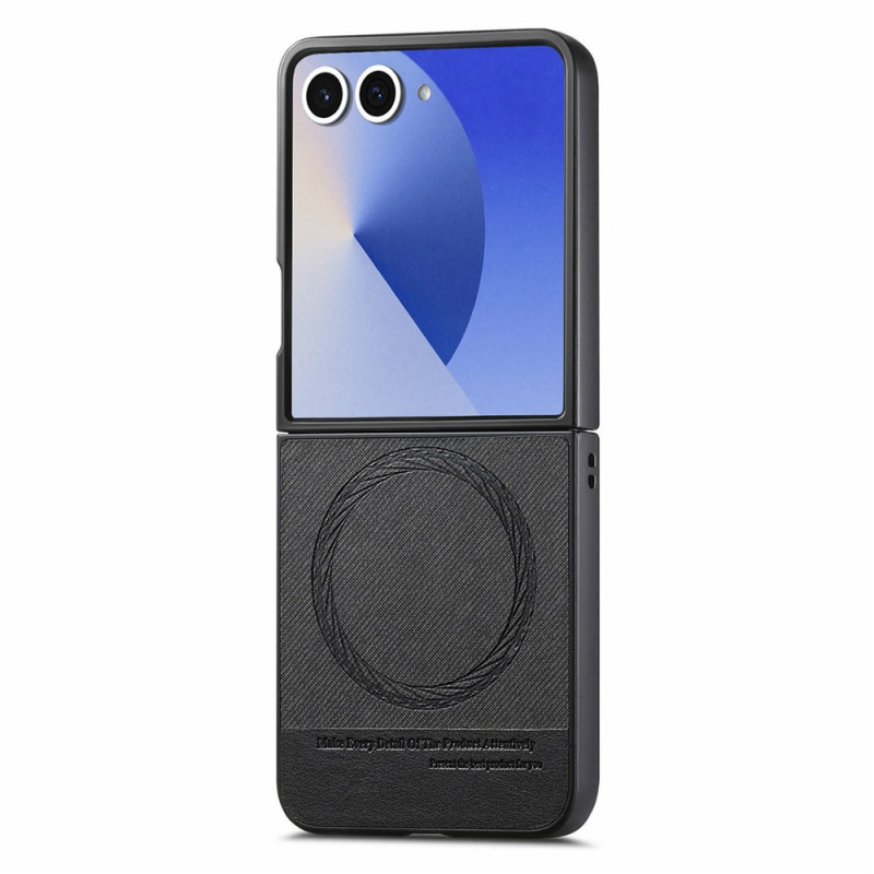 Capa magnética para Samsung Galaxy Z Flip 8 com efeito denim