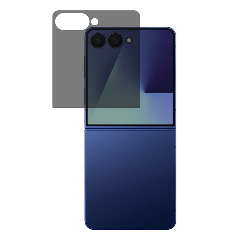 Película de proteção anti-espião para o ecrã do Samsung Galaxy Z Flip 8