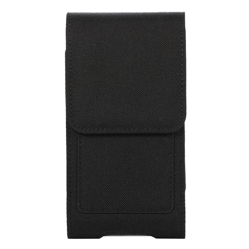 Capa universal em couro PU com clipe para cinto para smartphone de 6 a 7 polegadas
