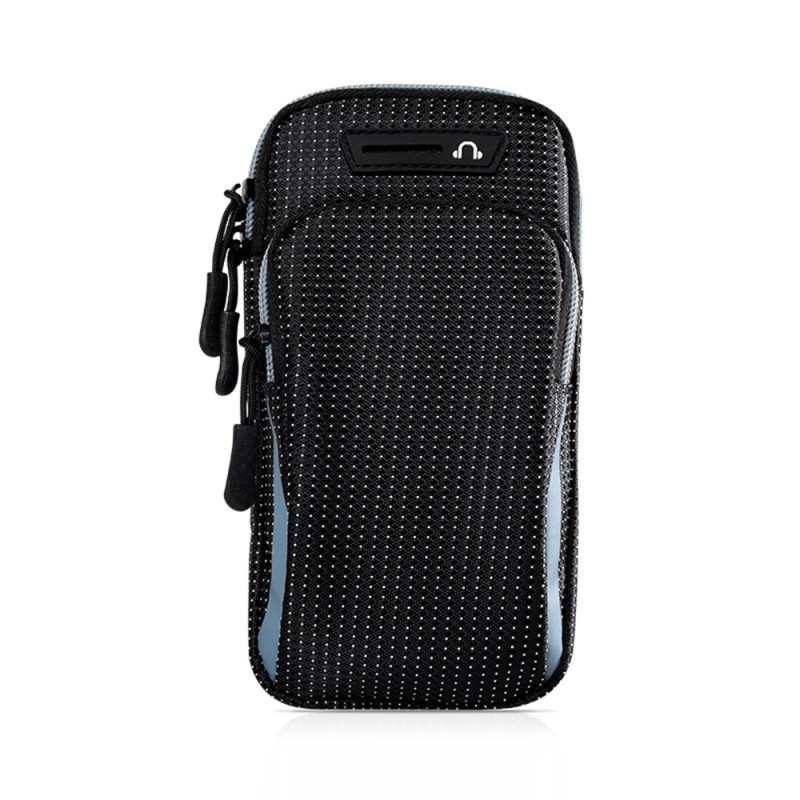 Braçadeira desportiva universal com bolso para smartphone até 6,5 polegadas