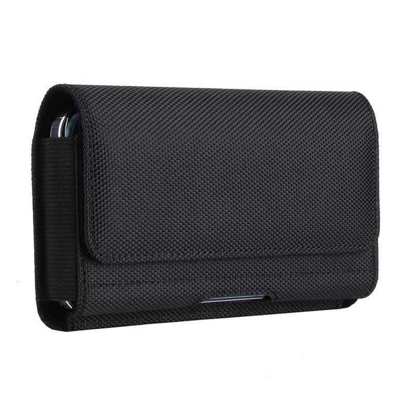Capa de cinto em couro PU para smartphone de 6,7 polegadas com fecho magnético