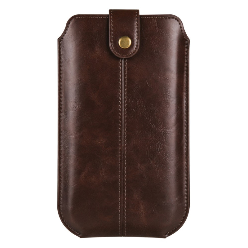 Capa universal para cinto para smartphone de 6,1 polegadas com porta-cartões