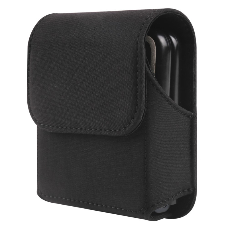 Capa universal de nylon impermeável para smartphone, dobrável, para usar no cinto