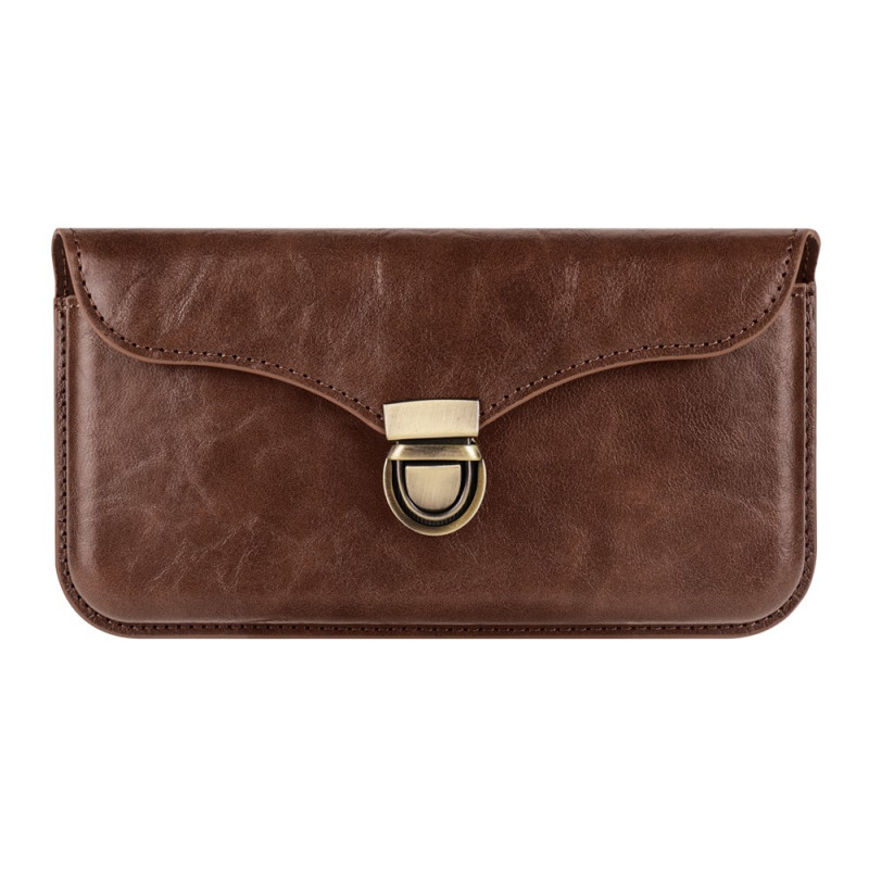 Capa horizontal para cinto para smartphone de 6,1 polegadas