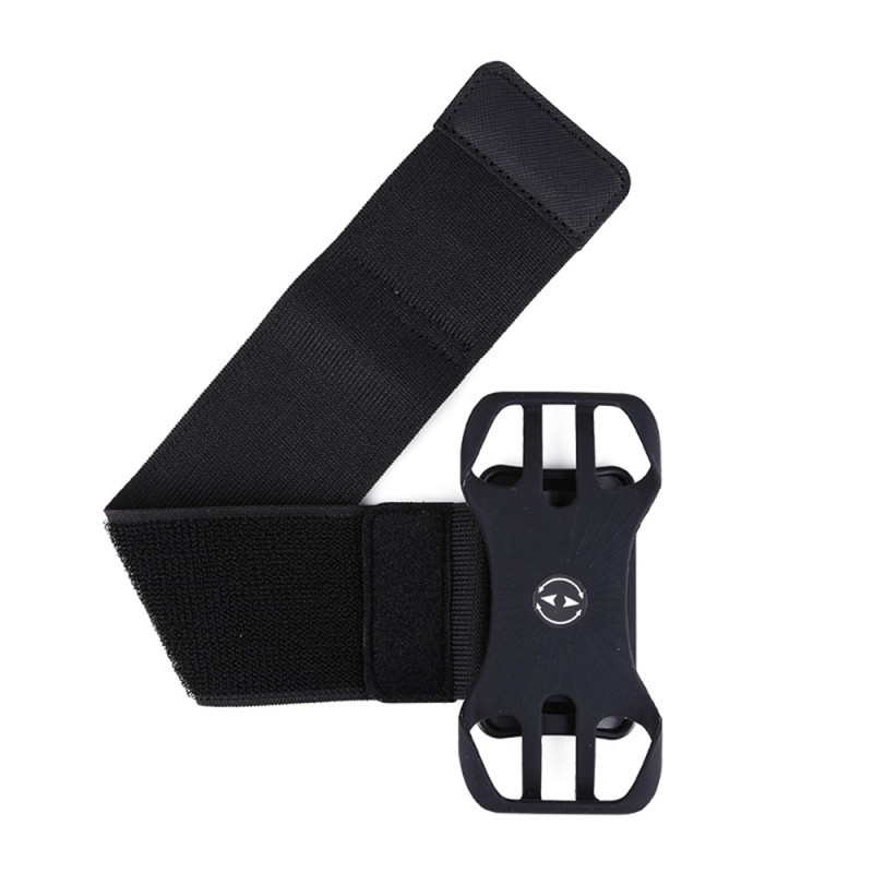 Braçadeira desmontável para desporto, com rotação de 360°, para smartphones de 4,5 a 7 polegadas
