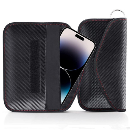 Capa anti-RFID em fibra de...