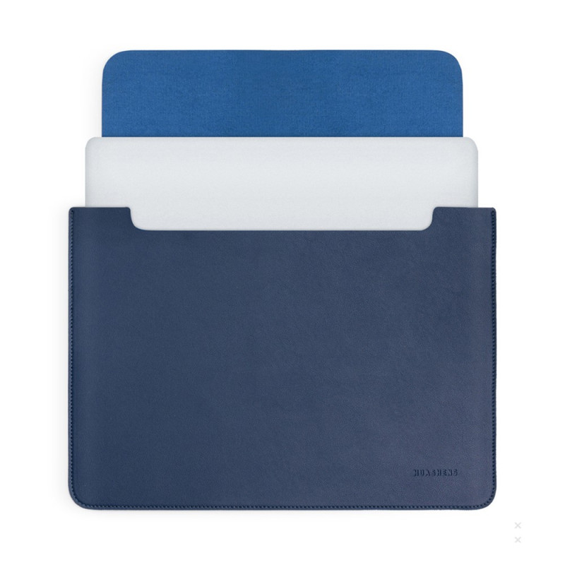 Capa horizontal para portátil de 13-14 polegadas em couro PU HUASHENG