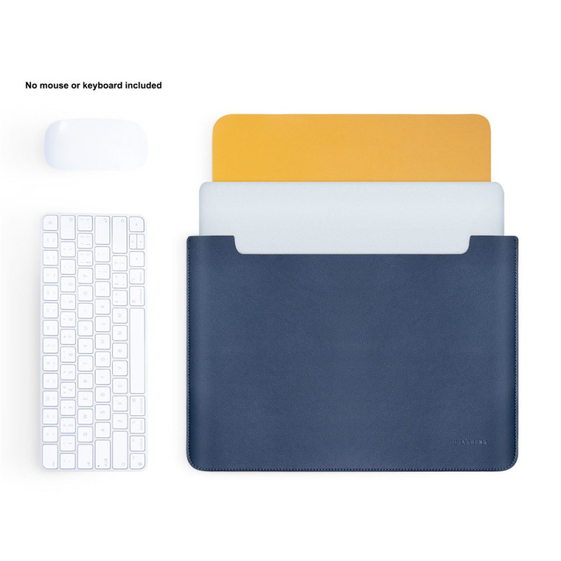 Capa para tablet de 11 polegadas, dupla face, em couro PU HUASHENG
