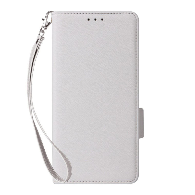 Capa Honor 600 Smart em imitação de couro com alça