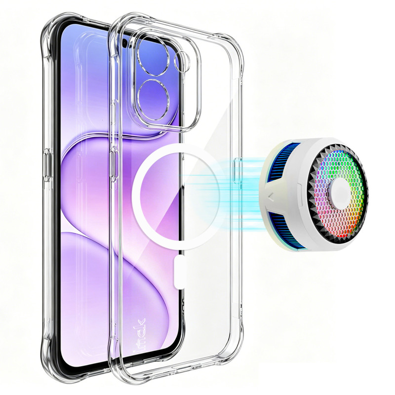 Capa magnética transparente para Honor 600 da IMAK