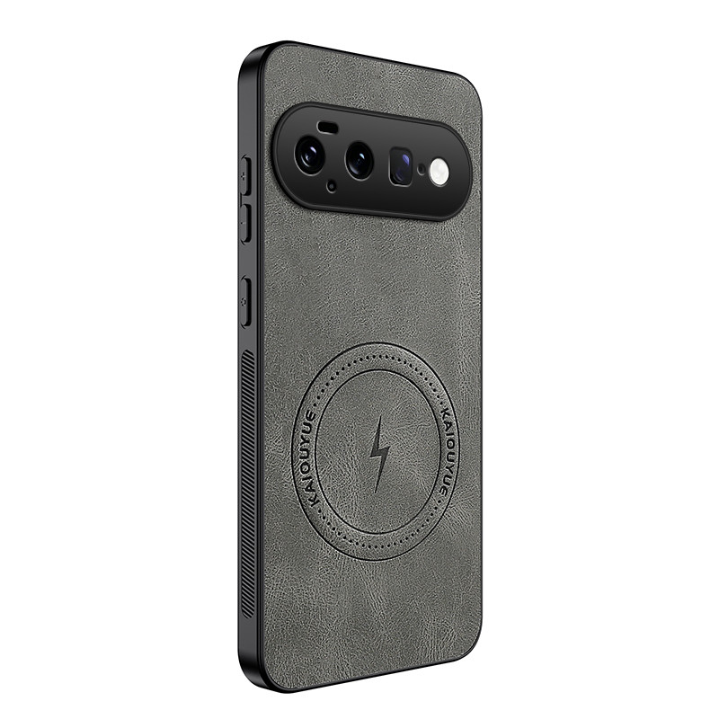 Capa magnética para o Google Pixel 11 com efeito de camurça