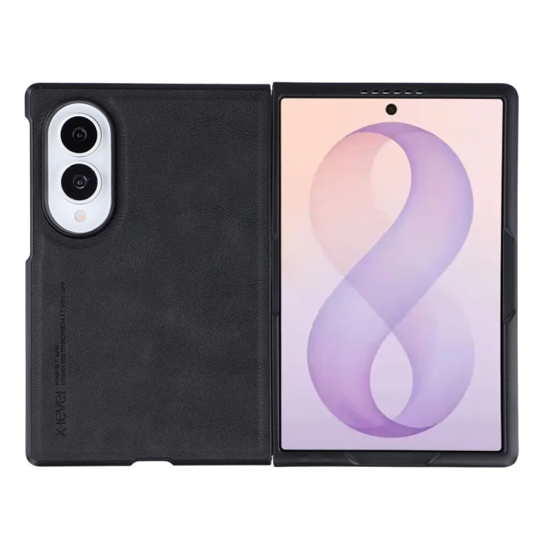 Capa para Samsung Galaxy Z Fold 8 da série Bojue-3 com efeito de couro da X-LEVEL