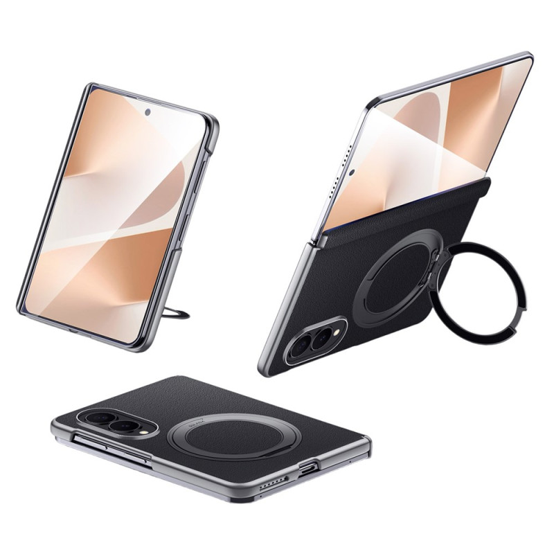 Capa para Samsung Galaxy Z Fold 8 em couro genuíno com suporte integrado