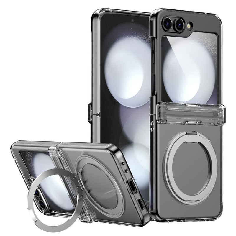 Capa para Samsung Galaxy Z Flip 8 com anel de suporte magnético