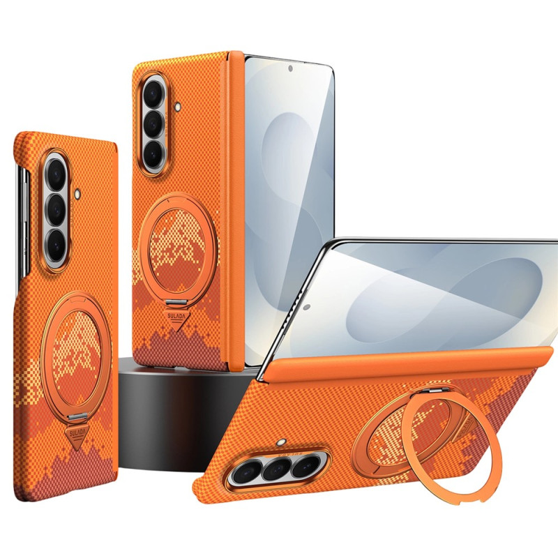 Capa magnética para Samsung Galaxy Z Fold 8 Ultra com suporte Golden Mountain da SULADA