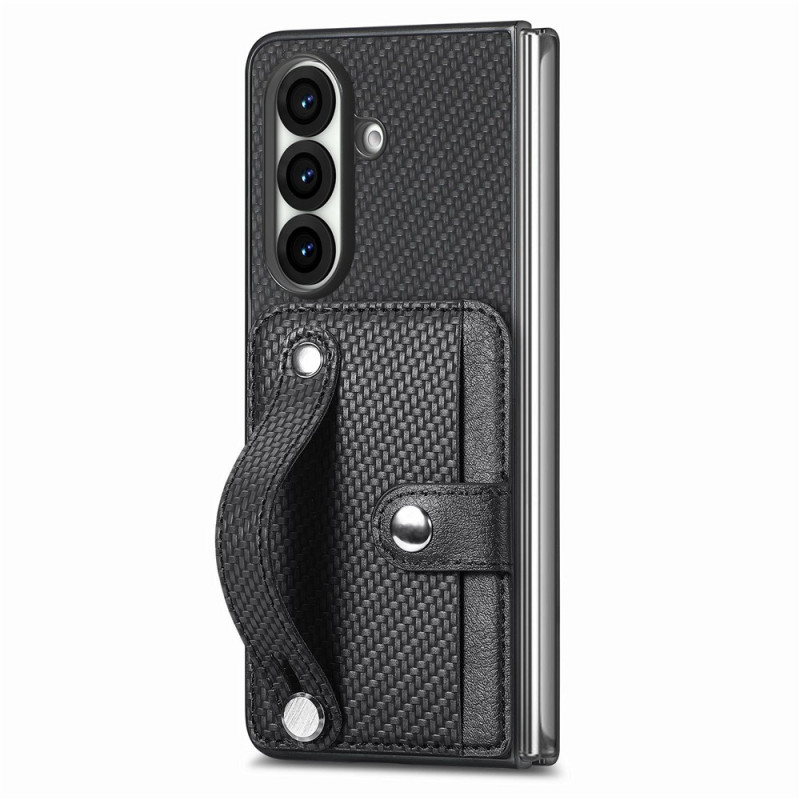 Capa para Samsung Galaxy Z Fold 8 Ultra com porta-cartões e suporte