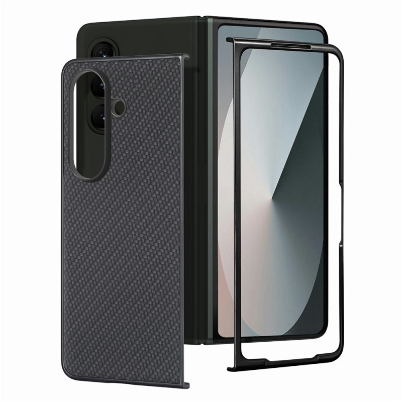 Capa para Samsung Galaxy Z Fold 8 em fibra de carbono ultra
