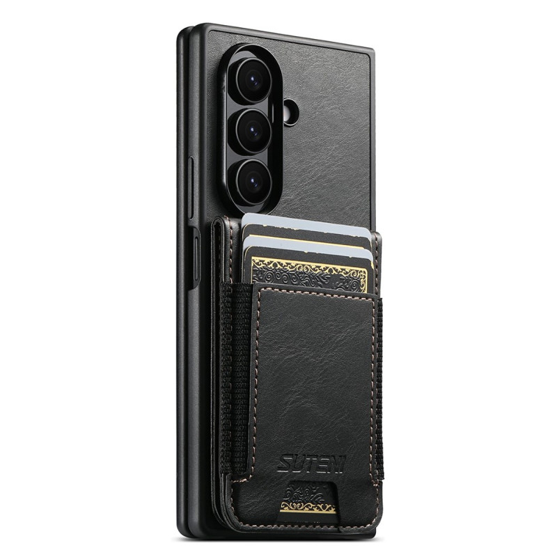 Capa para Samsung Galaxy Z Fold 8 Ultra com porta-cartões Vintage SUTENI
