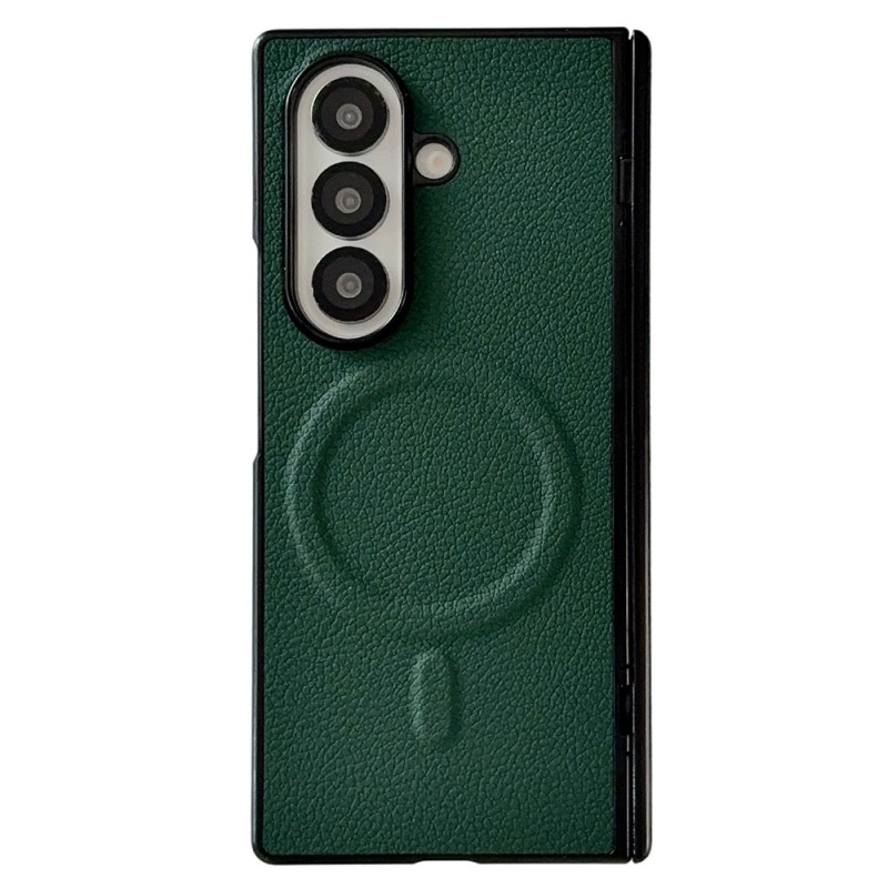 Capa magnética Samsung Galaxy Z Fold 8 Ultra com textura de lichia