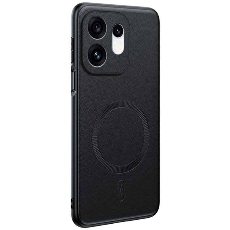 Coque Oppo Reno 16 5G Magnétique Effet Cuir