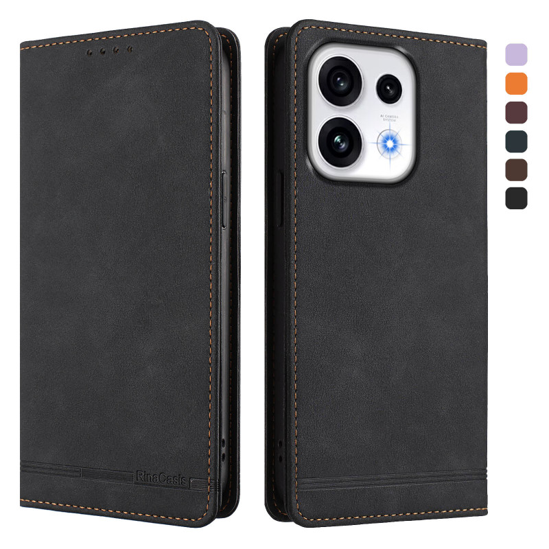 Capa Flip para Oppo Reno 16 5G / 16 Pro 5G da RINACASIS