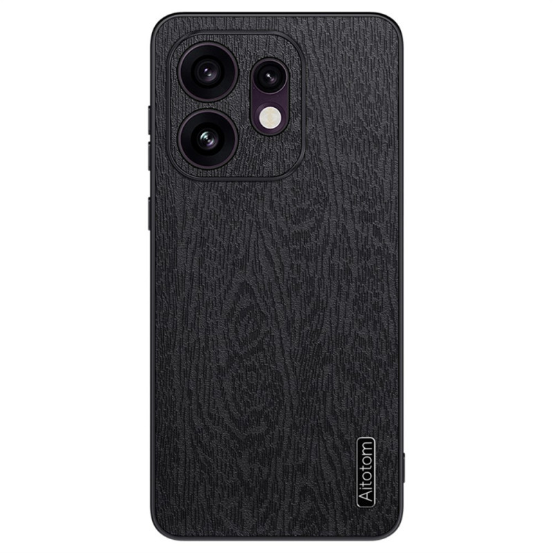Capa para Oppo Reno 16 5G com efeito de madeira