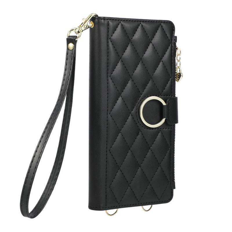 Capa acolchoada para Oppo Reno 16 5G / 16 Pro 5G com alça