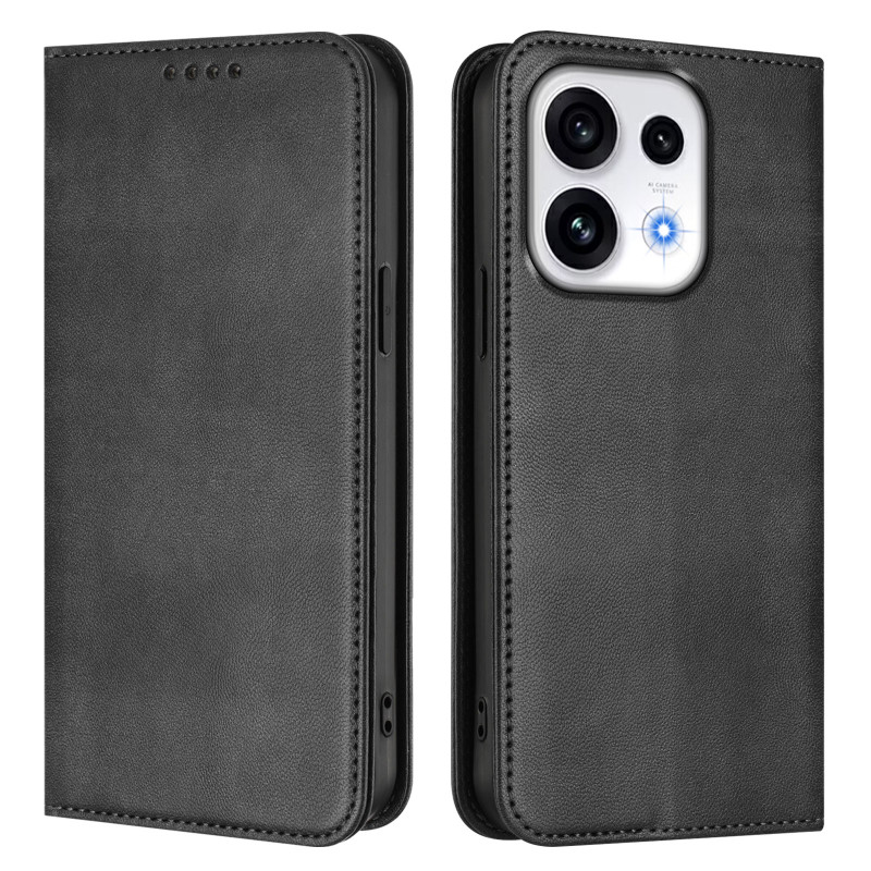 Capa para Oppo Reno 16 F 5G / 16 FS 5G com efeito de couro vintage