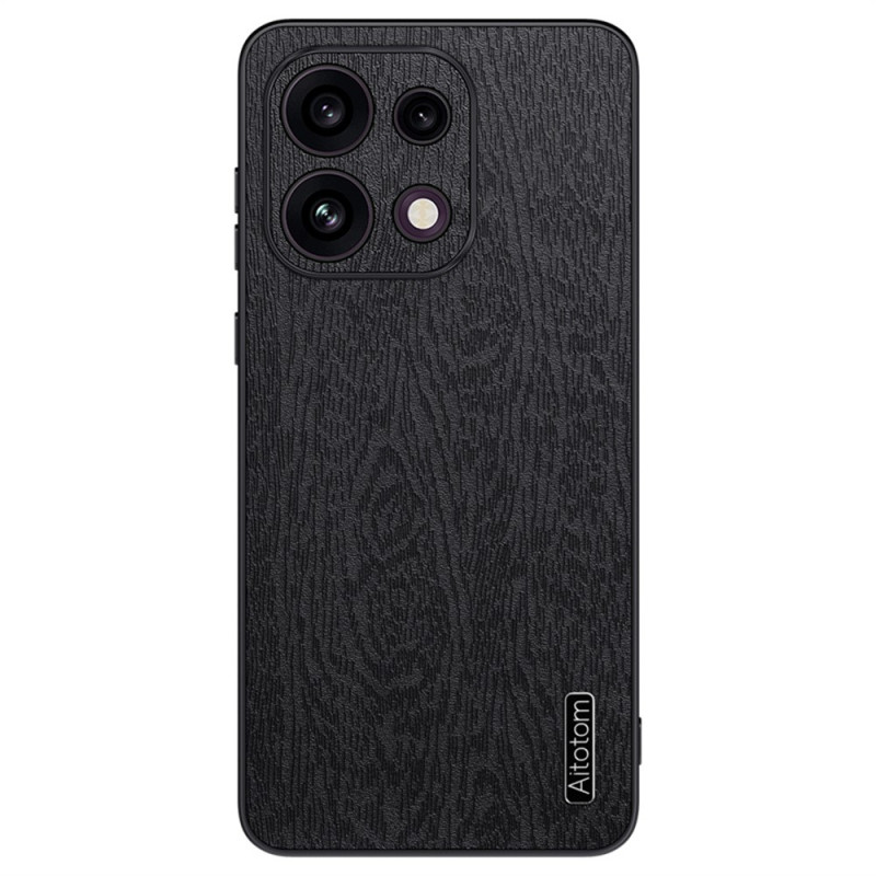 Capa para Oppo Reno 16 F 5G com efeito de madeira
