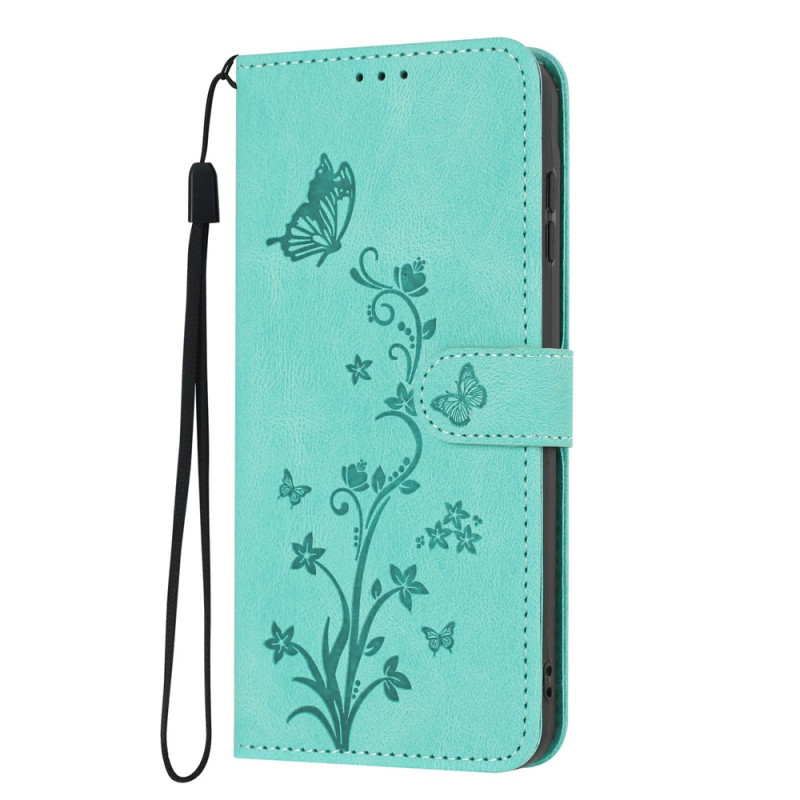 Capa para Google Pixel 11 Pro / 11 com flores e borboletas