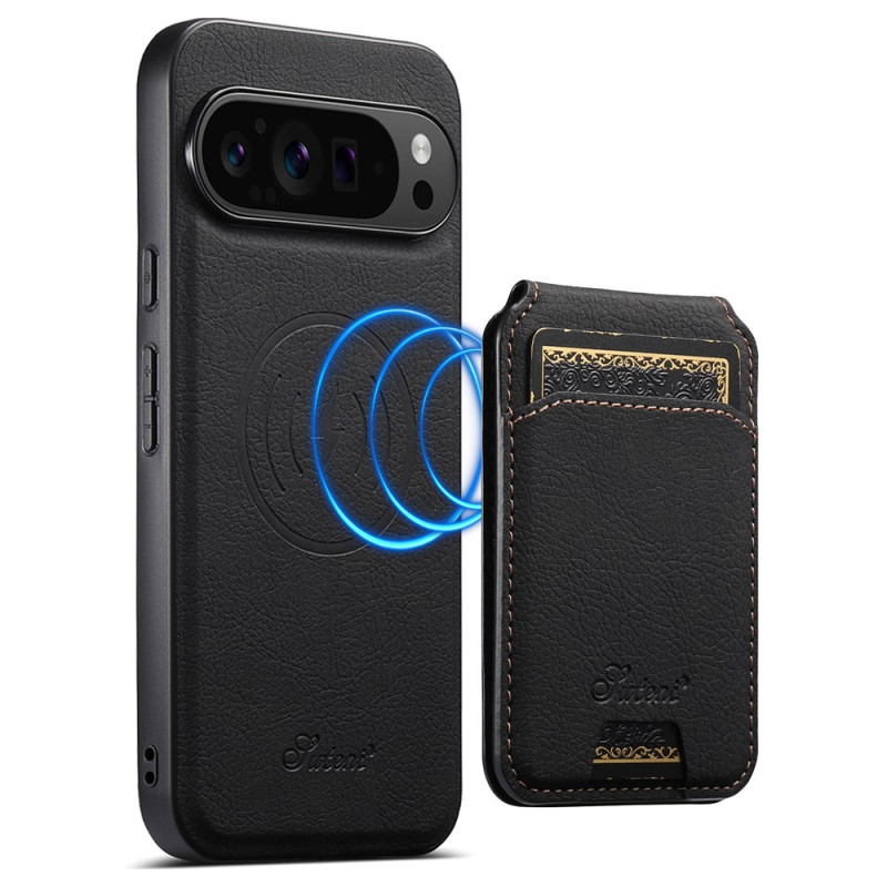 Capa para Google Pixel 11 com porta-cartões destacável da SUTENI