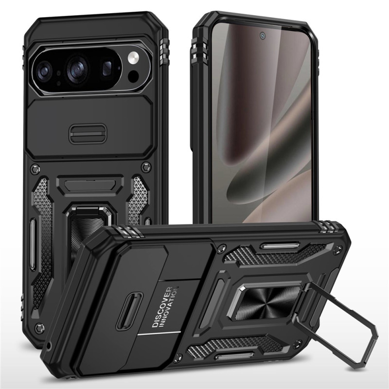 Capa anti-choque para Google Pixel 11 Pro XL / 10 Pro XL com suporte e proteção para a câmara