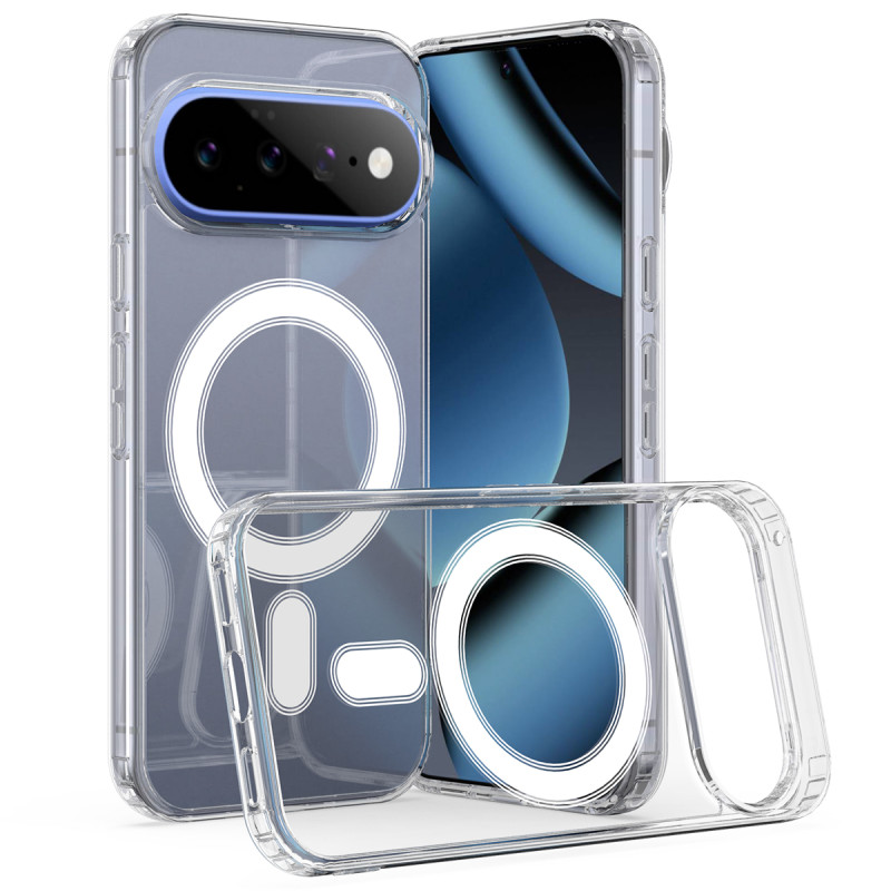 Capa magnética transparente para o Google Pixel 11 Pro XL