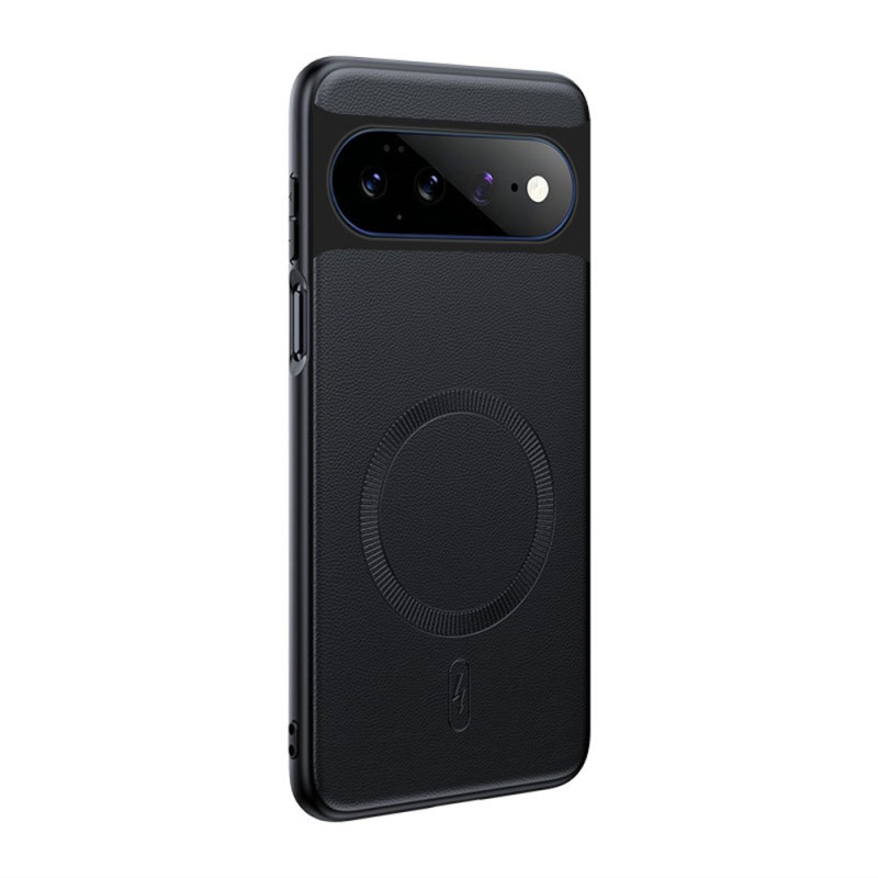 Capa magnética para Google Pixel 11 Pro XL com efeito de couro