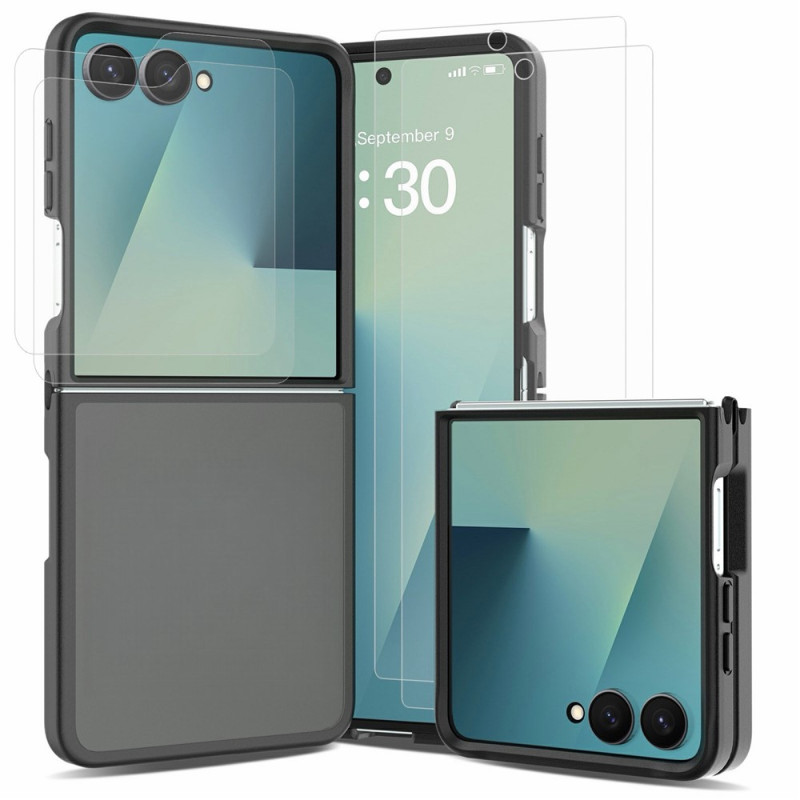 Capa para Samsung Galaxy Z Flip 8 – Proteções para o ecrã exterior e interior