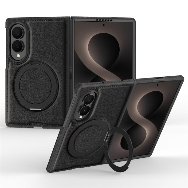 Capa para Samsung Galaxy Z Fold 8 com anel de fixação giratório a 360°