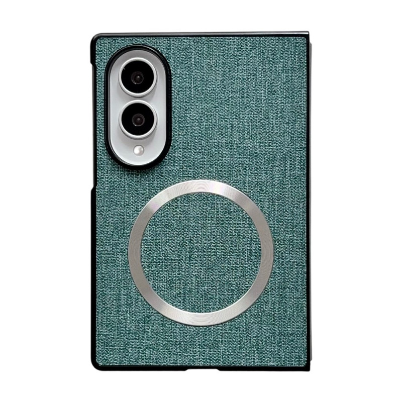 Capa para Samsung Galaxy Z Fold 8 com efeito de tecido