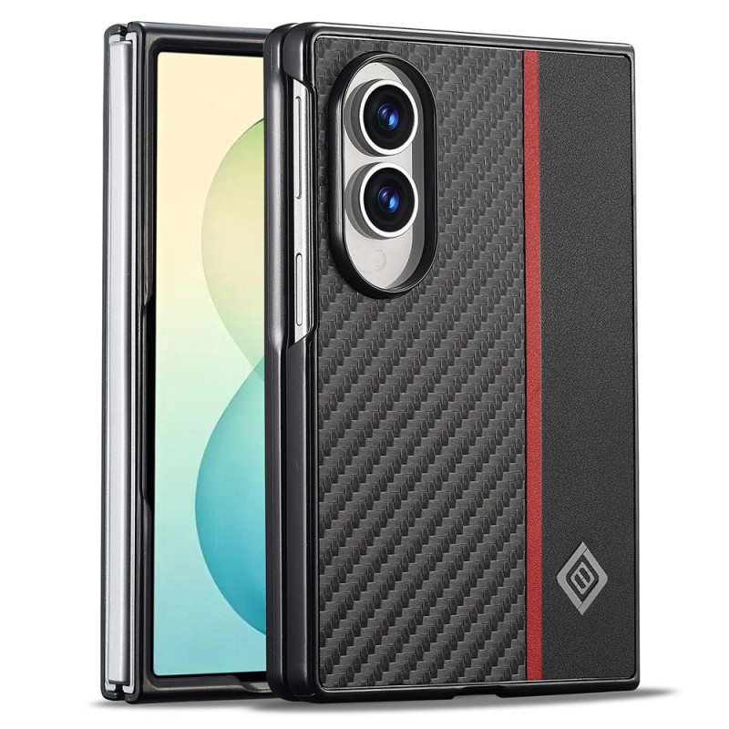 Capa para Samsung Galaxy Z Fold 8 em fibra de carbono LC.IMEEKE