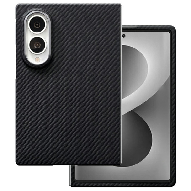 Capa para Samsung Galaxy Z Fold 8, Design de Luxo, Preta
